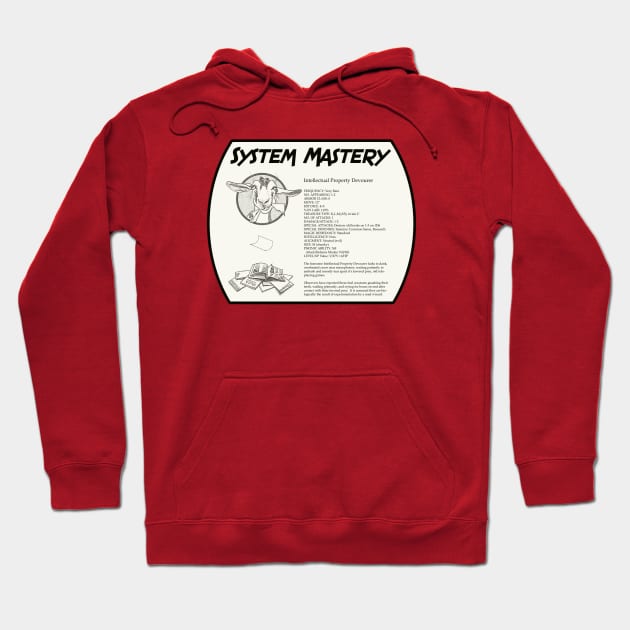 Intellectual Property Devourer Hoodie by SystemMastery